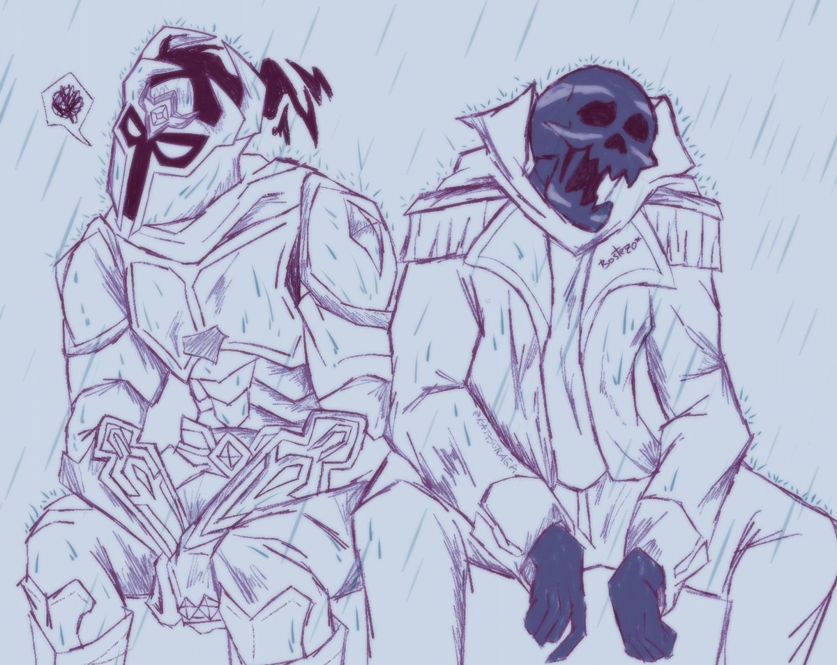 kattsuraga's tweet image. No trajeron ☂️? #farfarich #cubitos