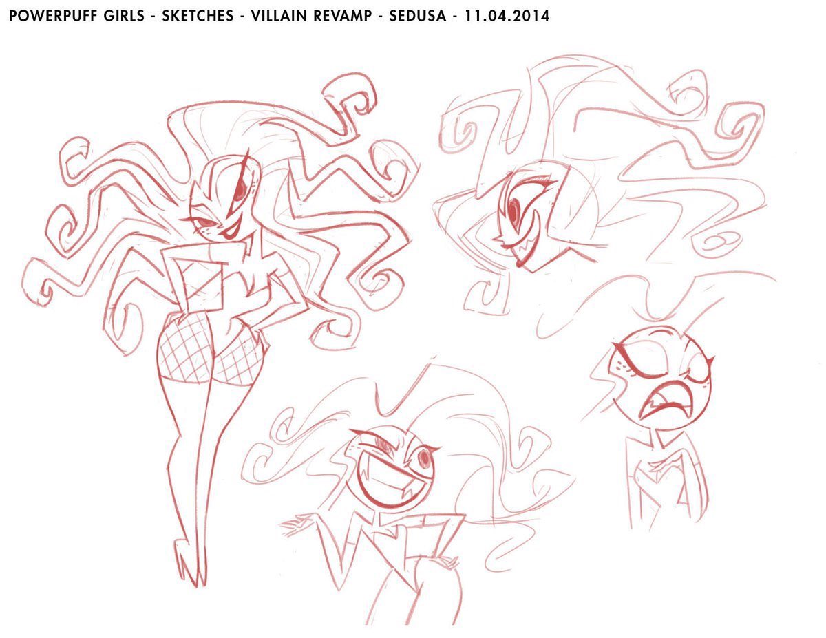 PowerpuffB23's tweet image. It's so disappointing to think we could have had Sedusa in PPG 2016…