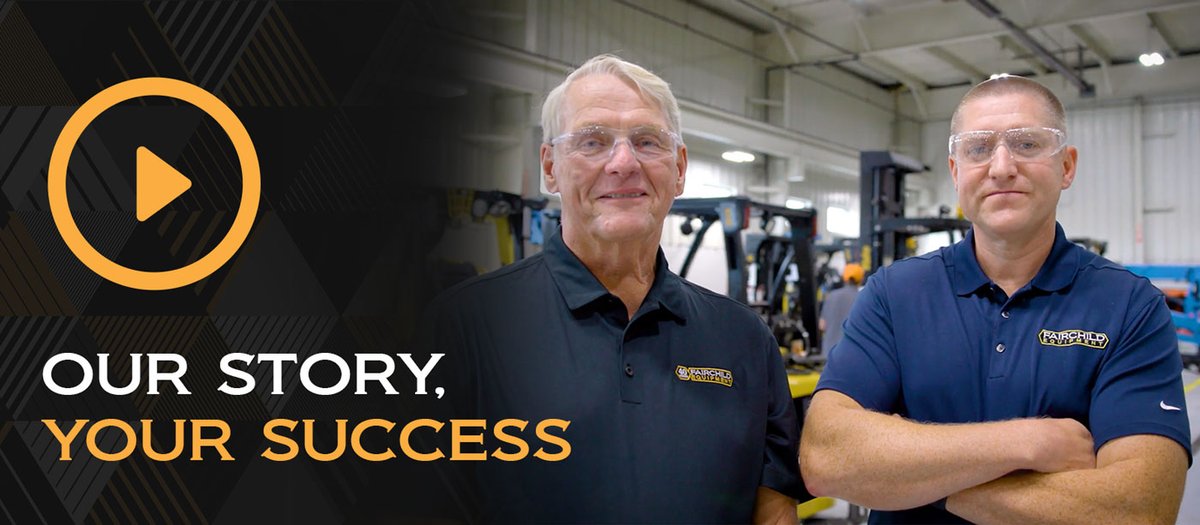 🎥 Lights, Camera, Fairchild!
We’re proud to share our new company story video—a celebration of our team, our values &amp; the partnerships that drive us forward.
 
Take a moment to watch and see beyond the machinery to what makes Fairchild Equipment unique. youtu.be/I1imB-_rNlw