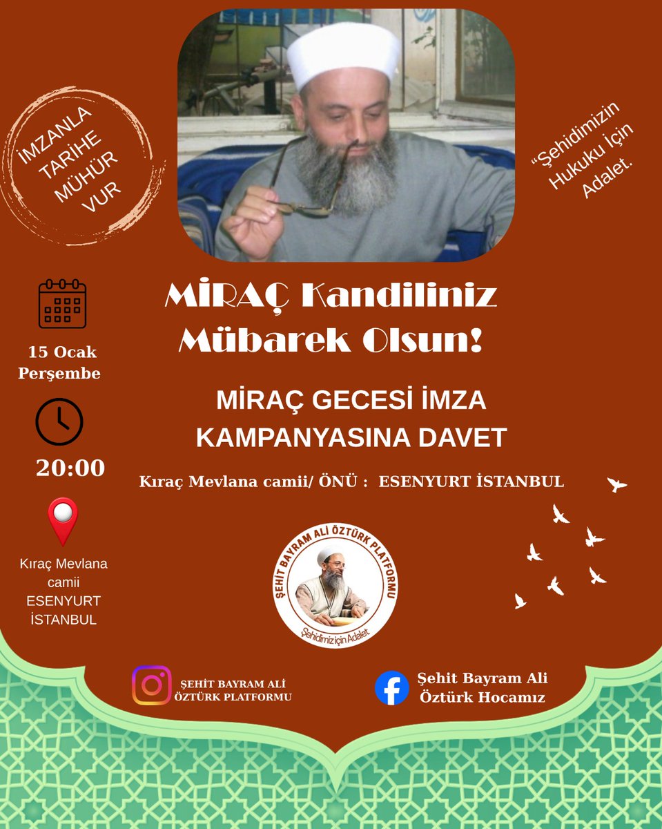 Şehit Bayram Ali Öztürk Platformu tweet media