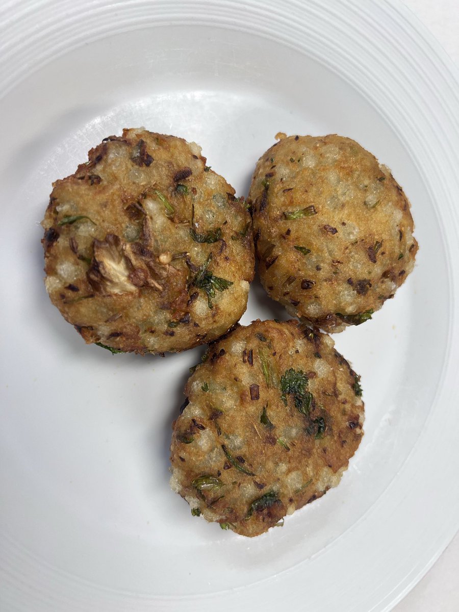 Jan 14, #Vegan Wednesday 

Devotional Offerings:
Tapioca Fritters VGF
Quinoa Pilaf VGF
Bombay Aloo Curry VGF
Spinach &amp; Potatoes VGF
Bottle Gourd Curry VGF
Peanut Butter Fudge VGF

Comfort Meal:
Tofu Fillet V
Veg Rice Pilaf VGF
Dal Makhni VGF
Blueberry Halava V
Chapati &amp; Papadam V