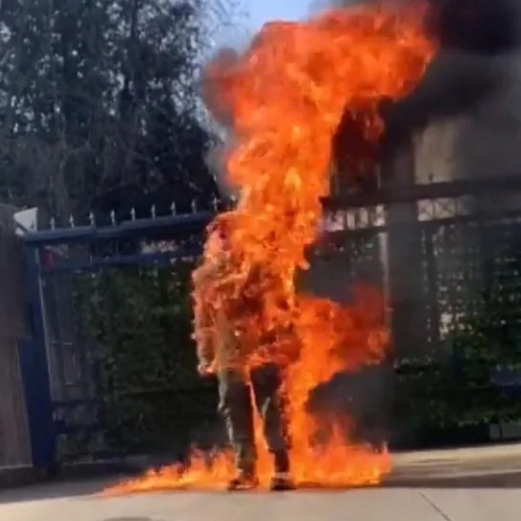 Jvnior's tweet image. Don’t forget a US soldier BURNED HIMSELF to protest America’s support and backing of israel.