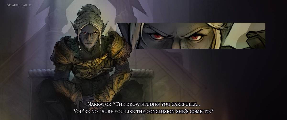 #Minthara #BaldursGate3 #BG3 #Drow #fanart