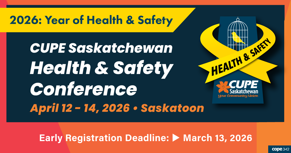 CUPE Saskatchewan tweet media