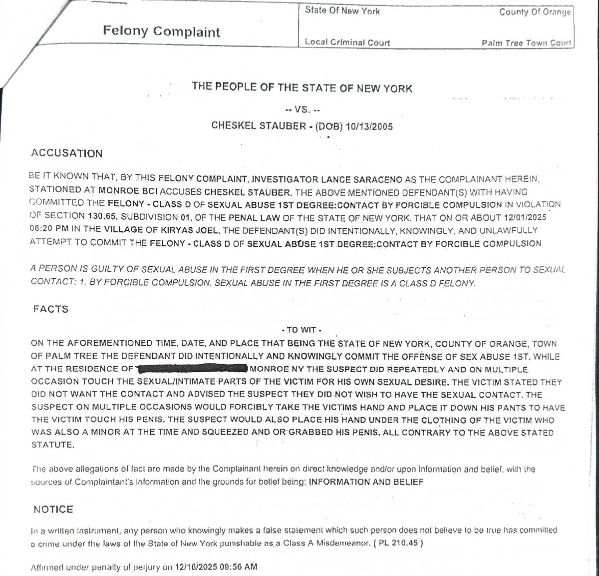 Asher Lovy tweet media