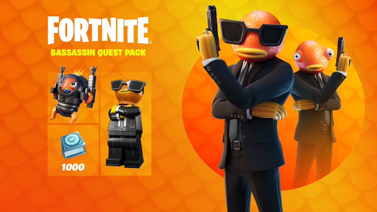 ssnipezo_'s tweet image. Bassassin Quest Pack 🧡

4x Winners 🏆

Rules 
💚Follow @ssnipezo_ 
💚Like
💚Repost 

Ends in 24 hours ⌛️

Good luck Everyone 🤗

#Fortnite