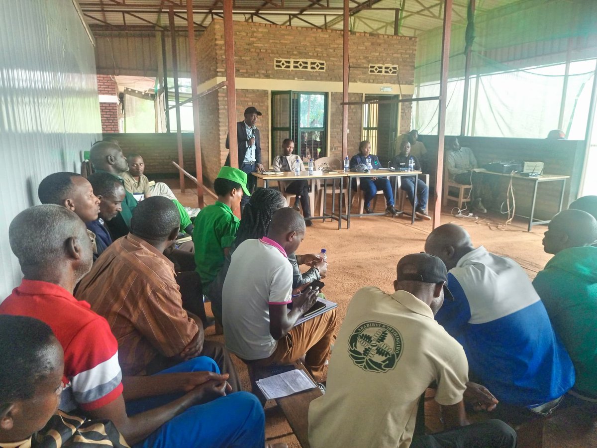 Fondation3600's tweet photo. E. Iradukunda reports a @RwamaganaDistr meeting launching Season B 2026, chaired by the Vice Mayor, emphasizing maize productivity, market-oriented farming, FOBASI standards, storage improvement, and 220 tons from 300 hectares expected in Mwurirw, Gahengeri, Nzige &amp;Rubona. https://t.co/lSkqiuJ9Za