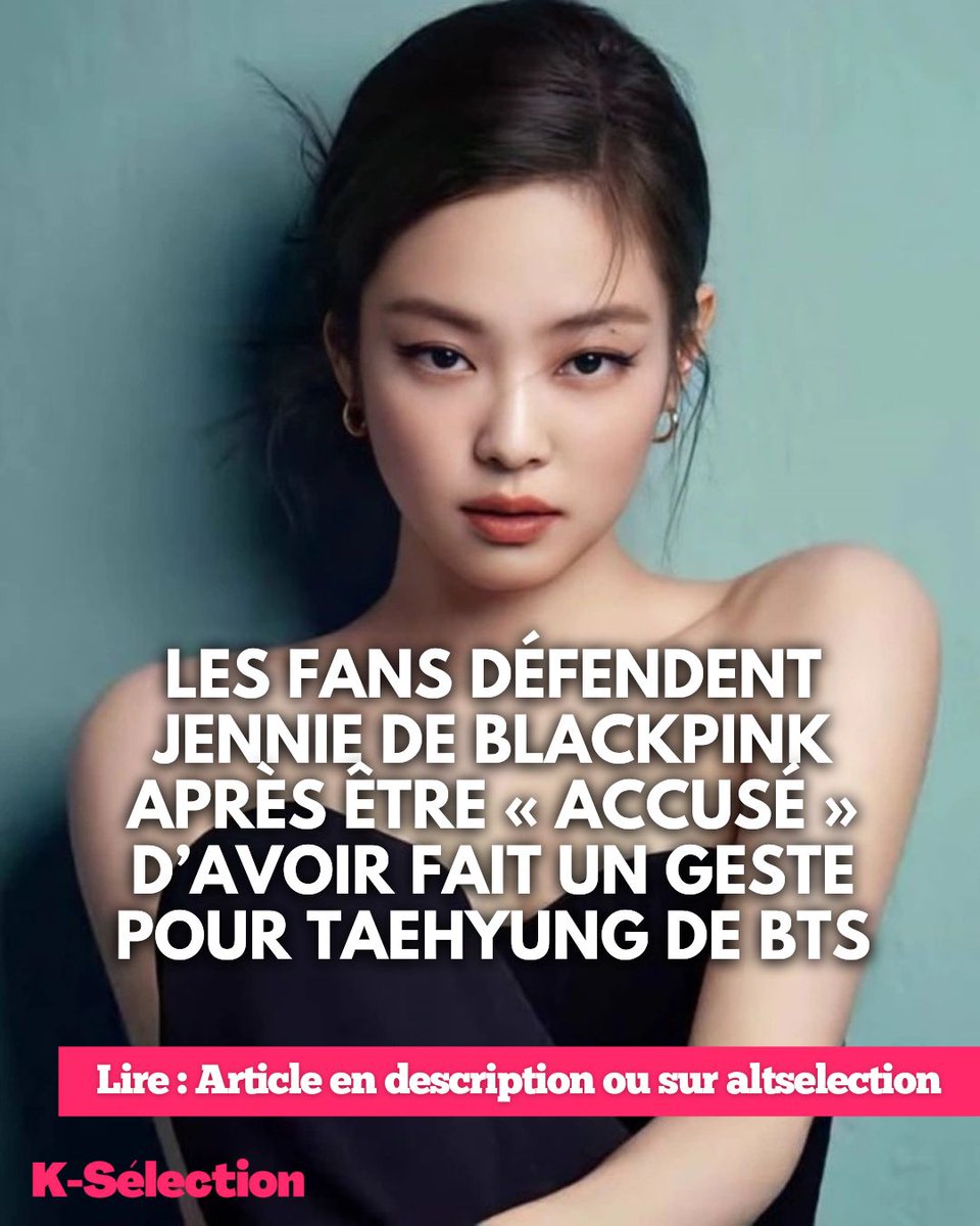 ALTKSELECTION's tweet image. #Jennie de #BLACKPINK a attiré tous les regards lors des 40e Golden Disc Awards grâce à un geste inattendu. altselection.ouest-france.fr/les-fans-defen…