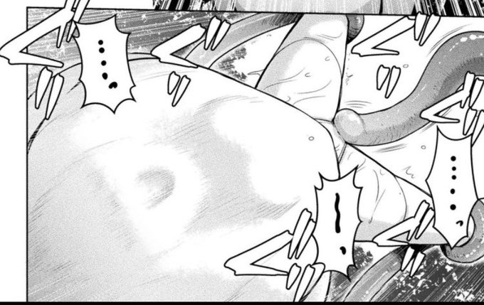 エデンズガール26話、丸呑みに至る経緯をめちゃくちゃ丁寧に描いてて最高だった。
特に上半身だけ呑まれるシチュで顔や胸が薄っすら浮き出てたのは天才かと 