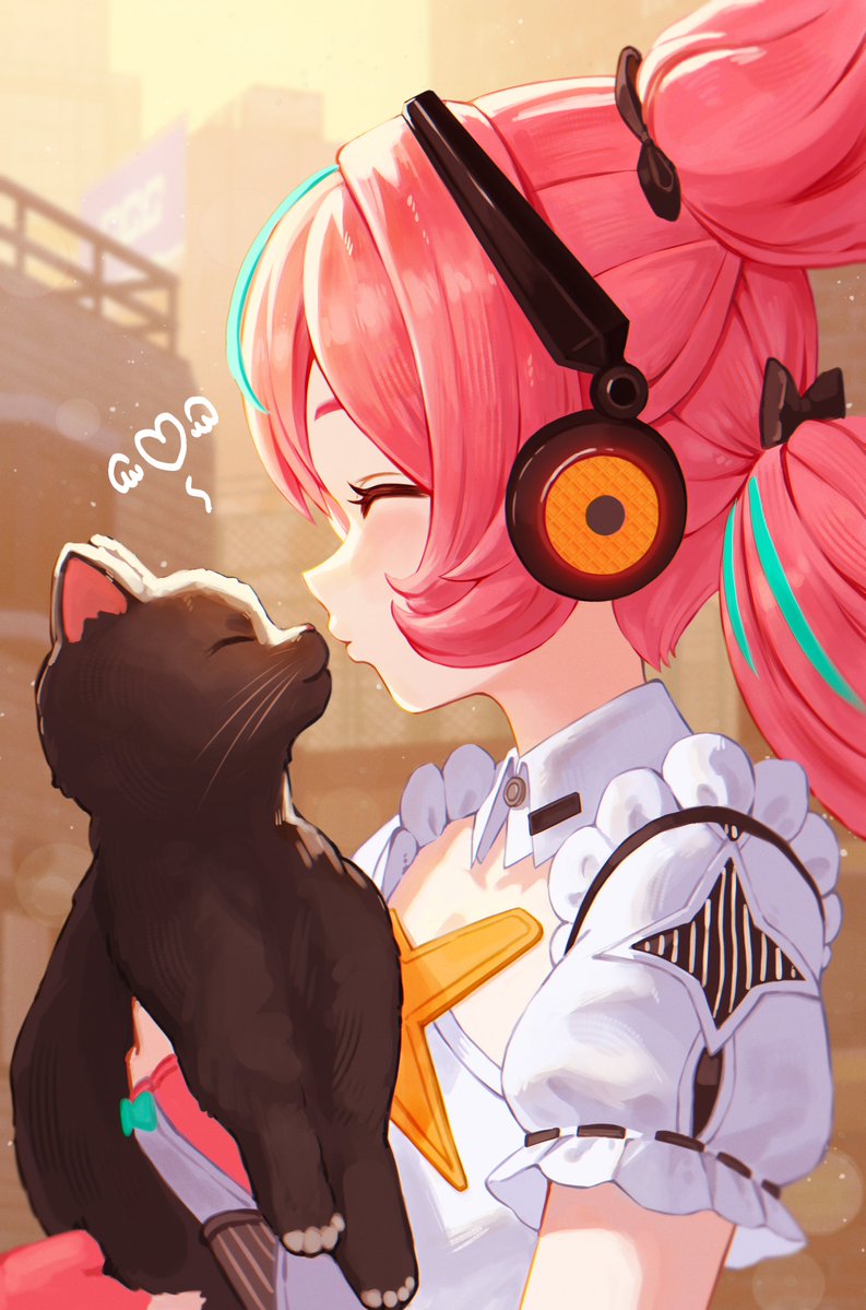 Aria and Inky are so cute!! 🩷✨ #ArtofDelusion