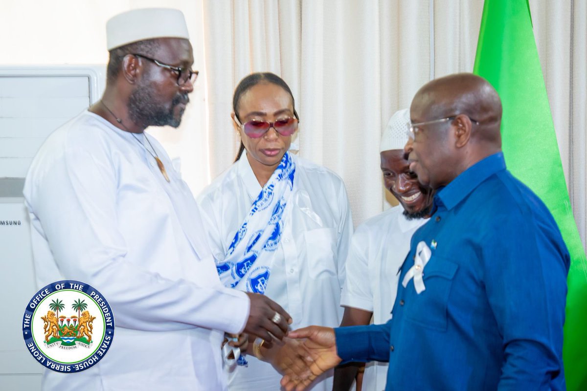 Julius Maada Bio tweet media