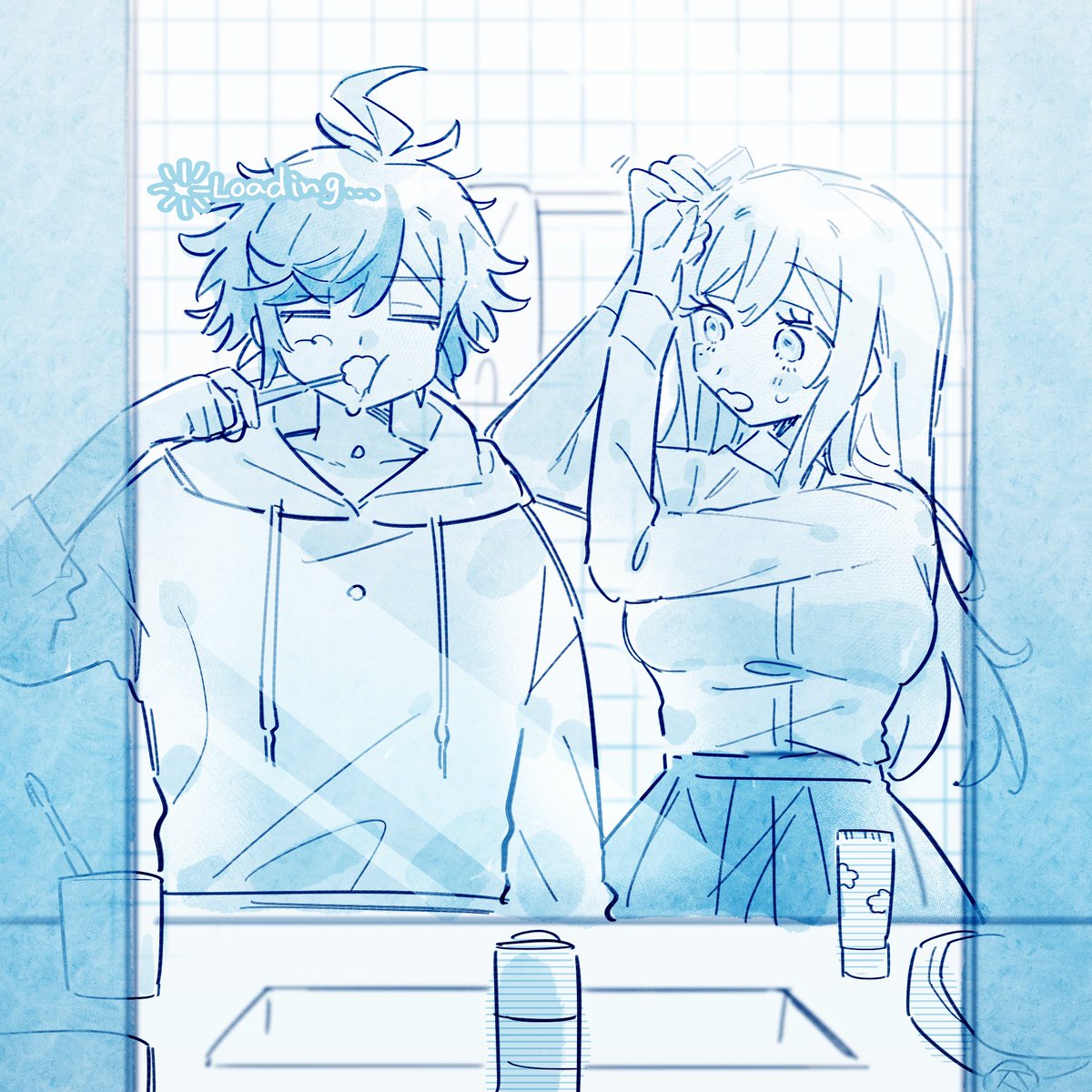 Post by さわたろう on X: らくがき🌊🍼