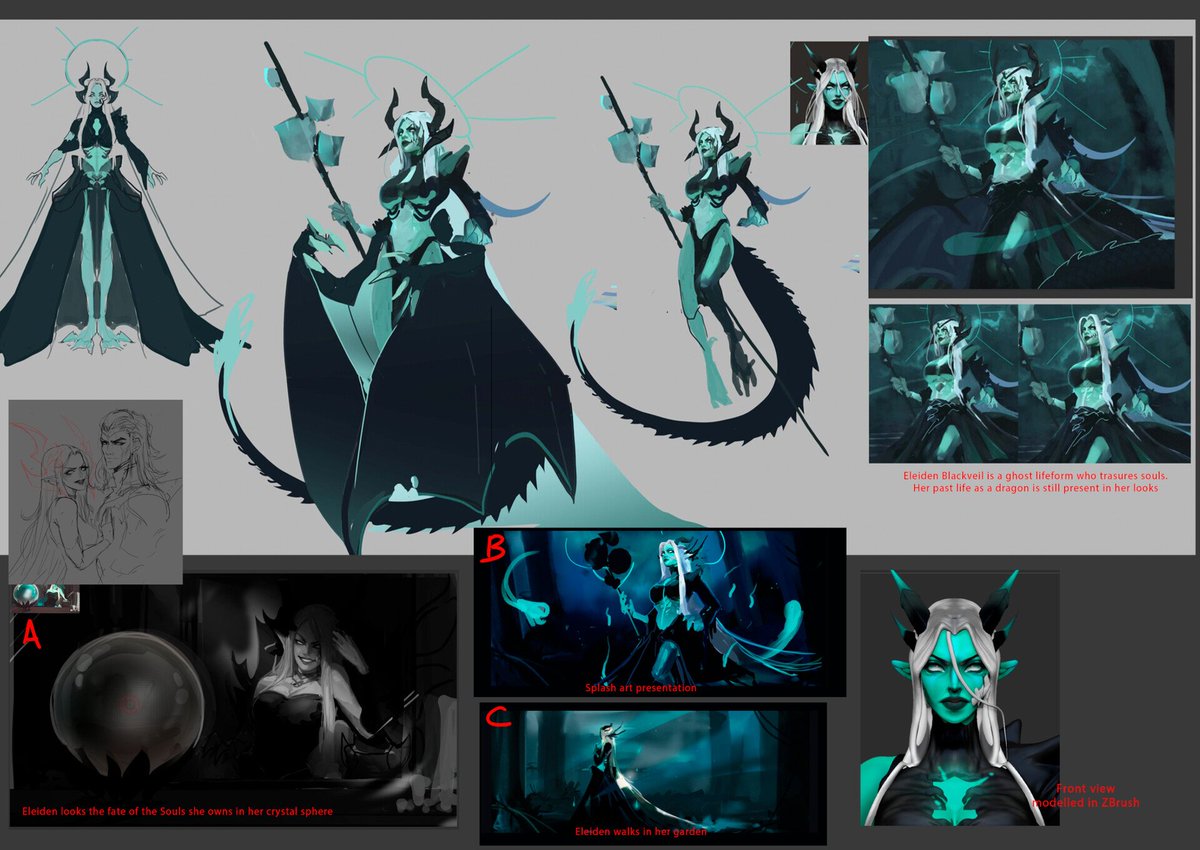 Zyralynn_art's tweet image. Eleiden Blackveil