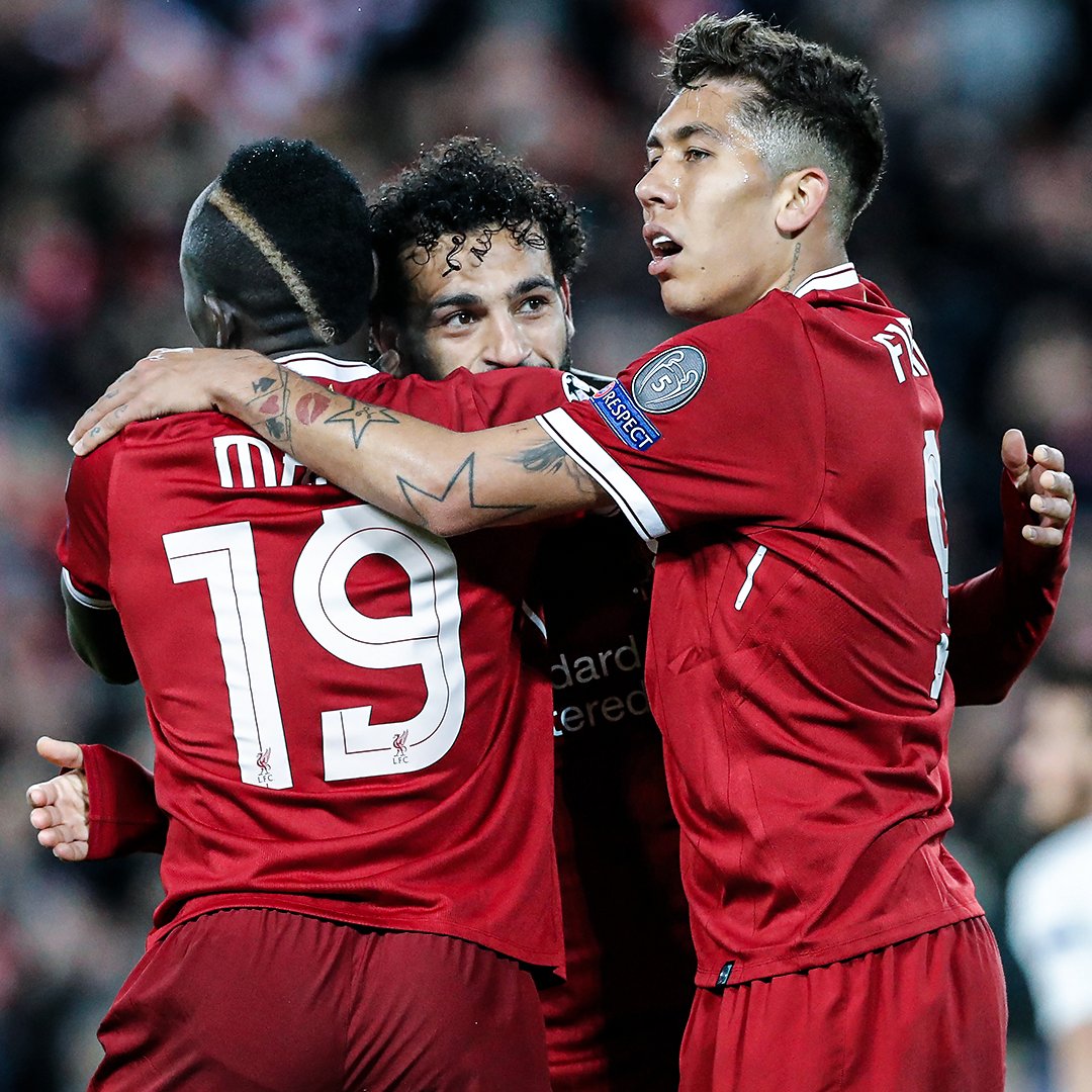 AnfieldFootball's tweet photo. Jurgen Klopp: 🗣️ “Were Mo and Sadio best friends? No. On the pitch they supported each other, they fought for each other but Bobby was the connecting point.” https://t.co/39xFYOhh6i