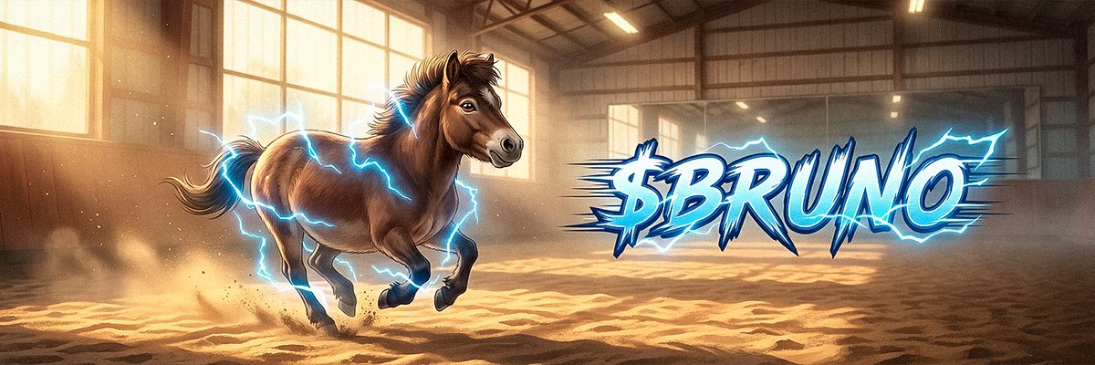 LevanInSolana's tweet photo. I dont want this narrative to go to waste 

Since we are in horse meta this is the best narra we can send 

This cute af miniature horse named Bruno is going VIRAL for doing infinite zoomies around his enclosure. 

He is literally an infinite runner lol

Dex at 20k

Most recent viral post:
https://t.co/XCu70Icl2p

This Tiktok has 7million views:
https://t.co/TCnt5qz1Q2

Send $BRUNO the fastest horse onchain.

Community:
https://t.co/3qPKqoHKXS