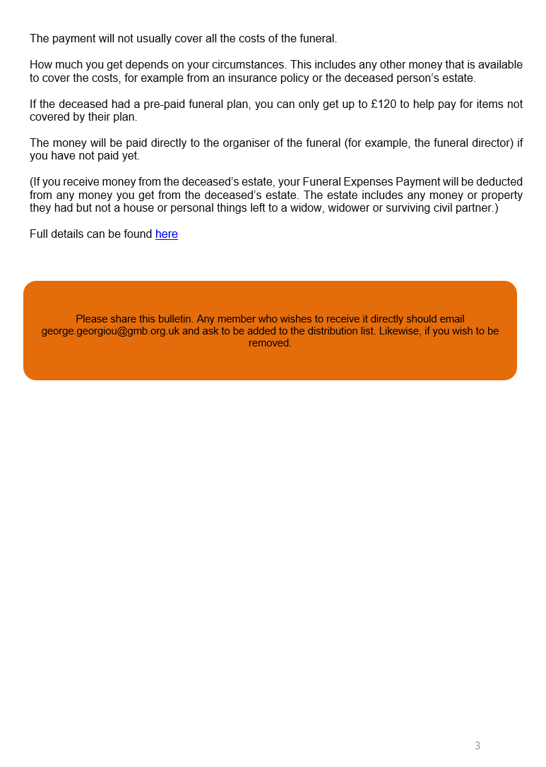 Our latest Pensions bulletin for members