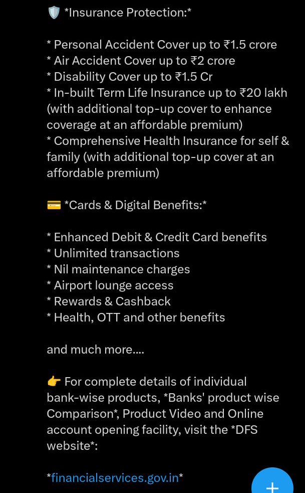 iNitinTyagi's tweet photo. DFS launches a premium salary account for Central Govt employees.

But a simple question:
Why are bank employees excluded?

- Bankers create the products.
- Bankers sell the products.
- Bankers face abuse, transfers, targets & stress.
- Yet bankers themselves are not worthy of these benefits.

Now the real joke begins👇
Bankers will be forced to roam ministry offices, beg officers to open accounts, and face new targets again.

If @DFS_India is serious, why not issue a circular to all Ministries making it mandatory for Central Govt employees to open salary accounts with PSBs?
Why is humiliation of bankers the default policy?

This isn’t outreach.
This is institutional hypocrisy.

@FinMinIndia 
#BankersExploitation #DFS #PSB #WorkPressure #BankersVoice
