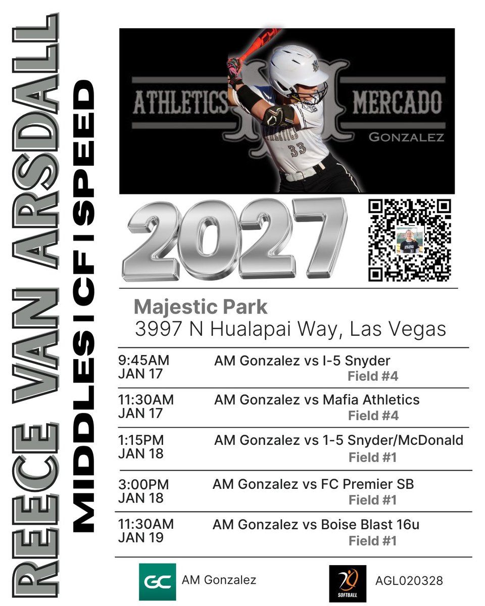 Reece_V2027_33's tweet image. Dropping my @USAPreps Best of the Best showcase schedule for this weekend!  My team @AMGonzalez2027 and I would love you to catch a game! #middles #utility #centerfield