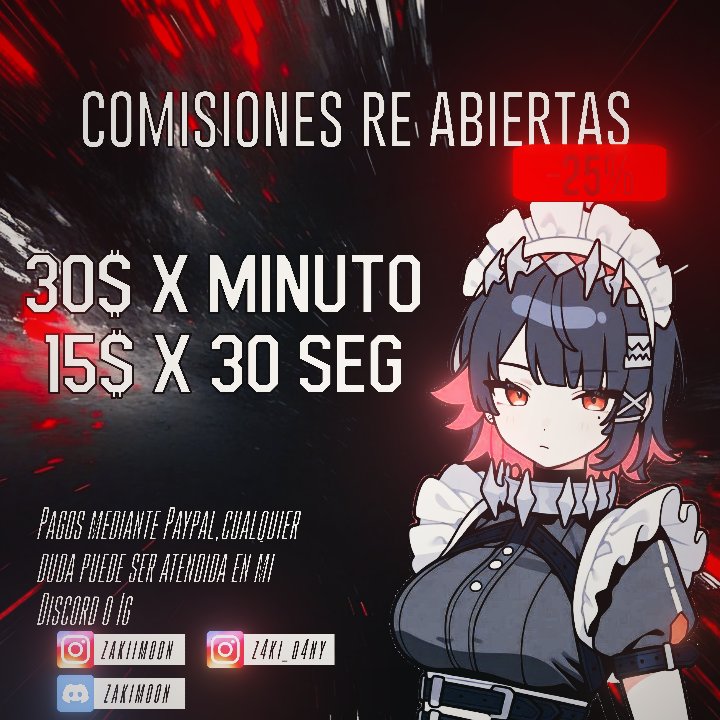 COMISIONES RE ABIERTAS DE EDICIÓN MMV
HASTA FEBRERO VA HABER UN 25% DE DESCUENTO EN LAS EDICIONES

rt + ♡ se agradecen <3