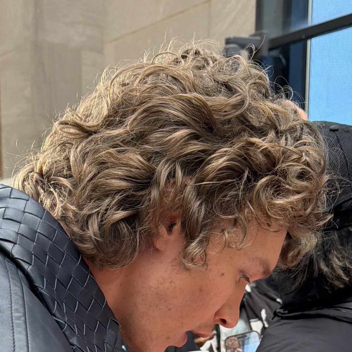 the curls