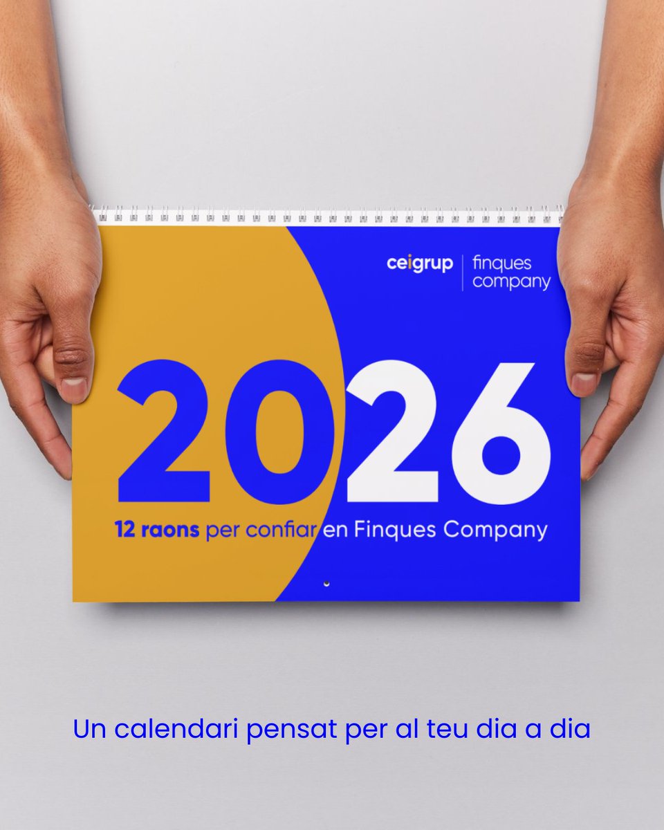 El teu calendari del 2026: 12 raons per confiar en Finques Company 🔎

Si voleu mirar quan és el proper dia festiu, feu-ho al calendari corporatiu que hem preparat per aquest any!