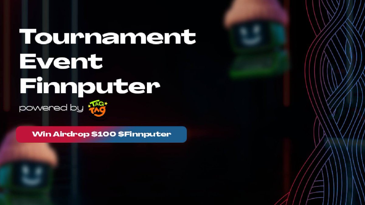 𝐖𝐞’𝐫𝐞 𝐞𝐱𝐜𝐢𝐭𝐞𝐝 𝐭𝐨 𝐬𝐮𝐩𝐩𝐨𝐫𝐭 𝐭𝐡𝐞 <a href="/TagTagGames/">TagTag.GG</a> 𝐭𝐨𝐮𝐫𝐧𝐚𝐦𝐞𝐧𝐭, featuring a total prize pool of $100!

From 14–28 January 2026 | 02:00 PM UTC!

Join the competitive and fun leaderboard action inside TagTag on Telegram.

TagTag × <a href="/FINNPUTER28/">FINNPUTER</a> continues to