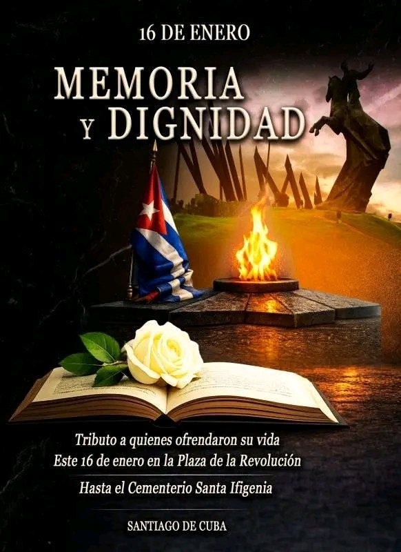 RaulSamon's tweet photo. Educadores, todos a la plaza por convicción profunda #HonorYGloria a nuestros hermanos caídos heroicamente en #Venezuela . @CubaMined @MarlenTriana3 #SantiagoDeCuba https://t.co/Ll1GToni6S
