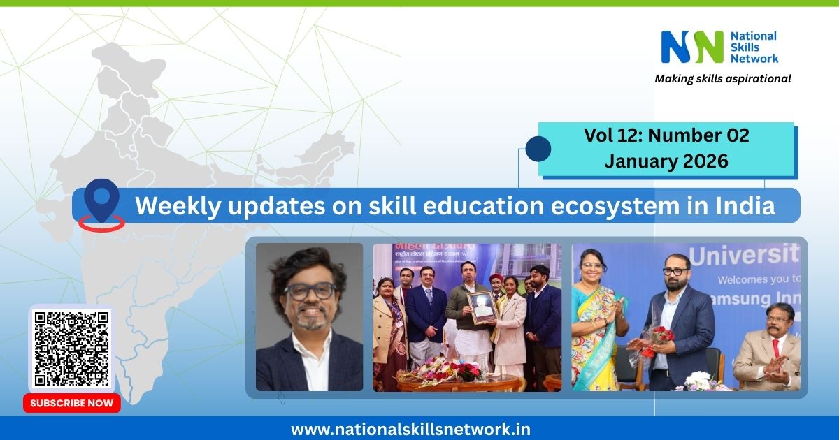 Catch up on the latest opportunities, reforms, and partnerships influencing skill education and workforce readiness across India, like the NSQF training EOIs, skill assessment tenders, leadership developments at NSDC and more...

nationalskillsnetwork.in/newsbytes-skil…