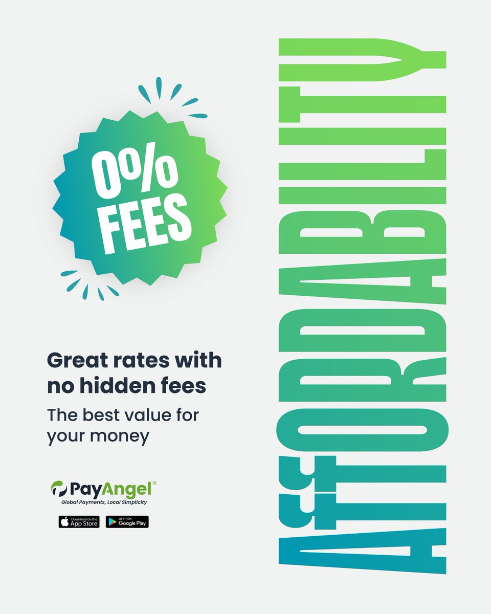Stop overpaying to send money! With PayAngel, you get great rates, zero hidden fees, and complete transparency. Check the app for today’s fantastic rates 📱

#PayAngel #Remittance #NoFees #MoneyTransfer #Remittance #SendMoreThanMoney