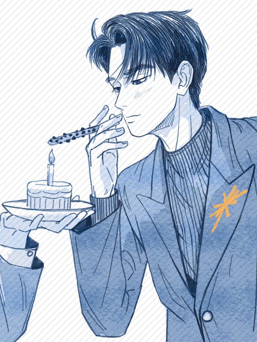 111iiko's tweet photo. 성현니 생일축하해!!!🎂💙
보고 싶다 멋진 내 아들ㅠㅠ
(이 포즈가 멋져서 빼빼로로 담배 대신 썼어ㅋㅋㅋ👀)

#HAPPY_SUNGHYEON_DAY https://t.co/0NAj0N8hT7