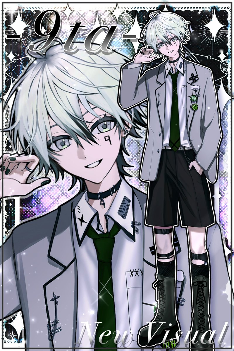 9ta再始動_______
【︎ ✧✦︎新キービジュアル公開✦︎✧︎】

🆕イメージカラーは🤍🕊✨️
やりたいこと！楽しそうなこと！なんでも挑戦🦋

何色にでもなれる自分という意味も込めて🌈

9ta(くぅた)として大きな第1歩です。