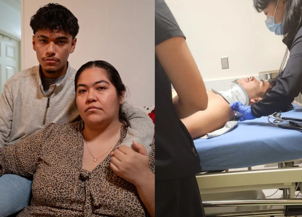 BREAKING: ICE goons illegally choked out a US citizen 10th-grader, stole his cellphone after he filmed them and then SOLD IT in a shocking show of GANGLAND behavior!

Arnoldo, a 16-year-old from Houston, Texas, was abruptly dropped off at his home after he and his undocumented