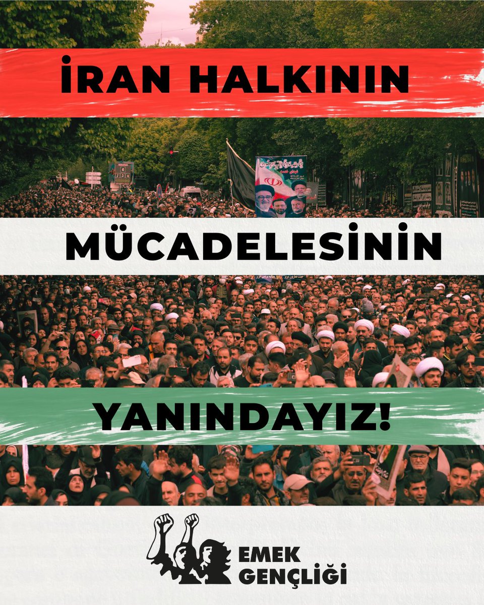 İran halkının mücadelesinin yanındayız!

İran halkının ‘Geçinemiyoruz’ diyerek başlattığı eylemler, onlarca kente yayılarak 18 gündür sürüyor. 2025 Aralık ayında, İran ekonomisinin ana dayanakları olan sektörlerden işçiler grevler, eylemler örgütlemeye başlamıştı. Döviz kurundaki