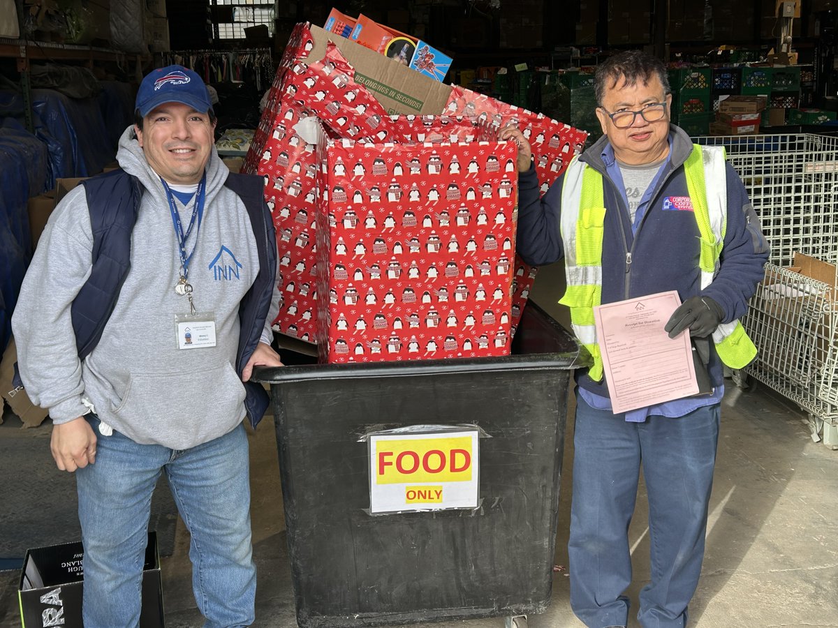 THANK YOU to @CorporateCoffeeSystems for your generous donation of toys and food for the guests! #GetINNvolved