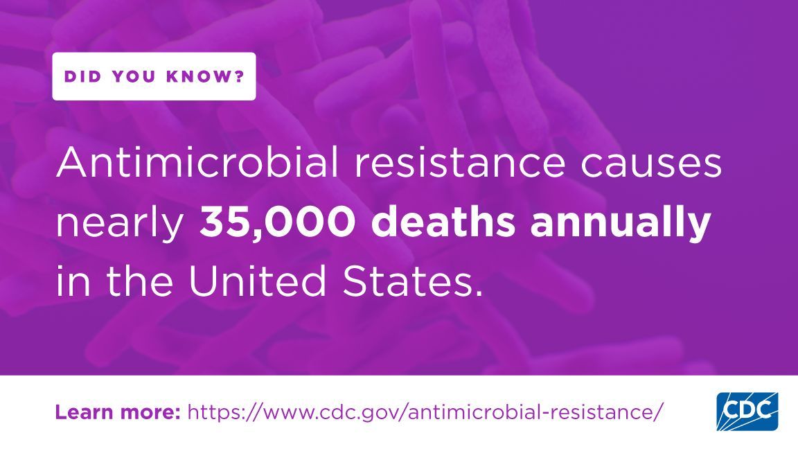 CDC Antimicrobial Resistance tweet media