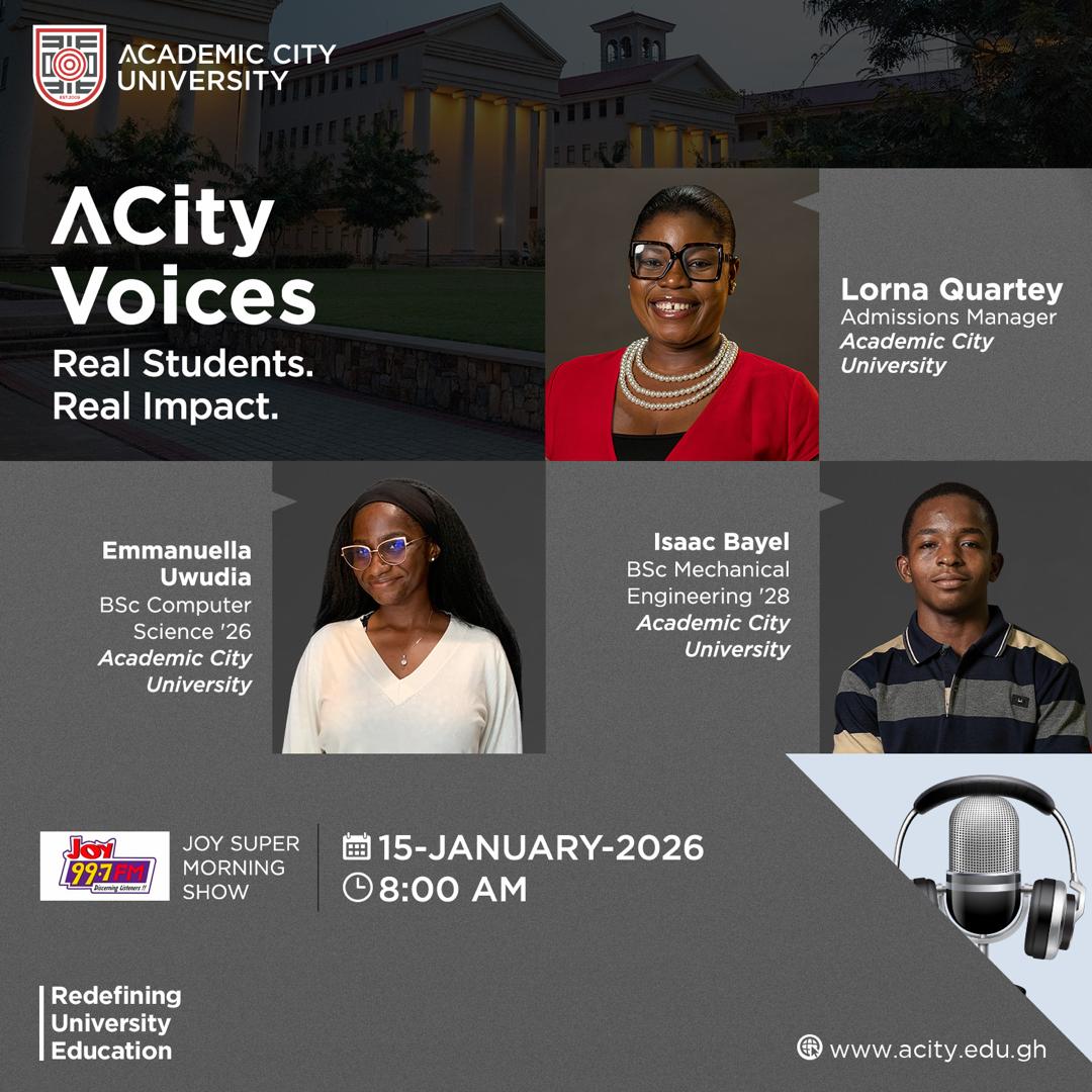 Academic City University tweet media