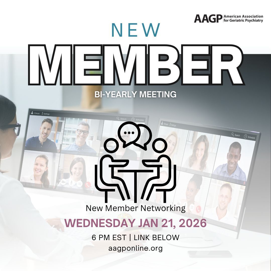 American Association for Geriatric Psychiatry tweet media