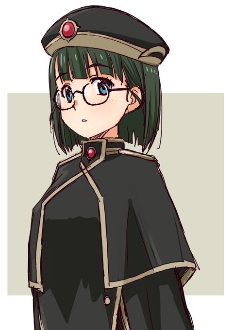 みんな大好き魔法協会の受付メガネ。(ウーフ) 