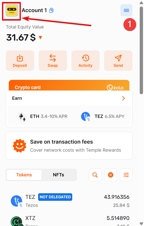 Temple Wallet tweet media