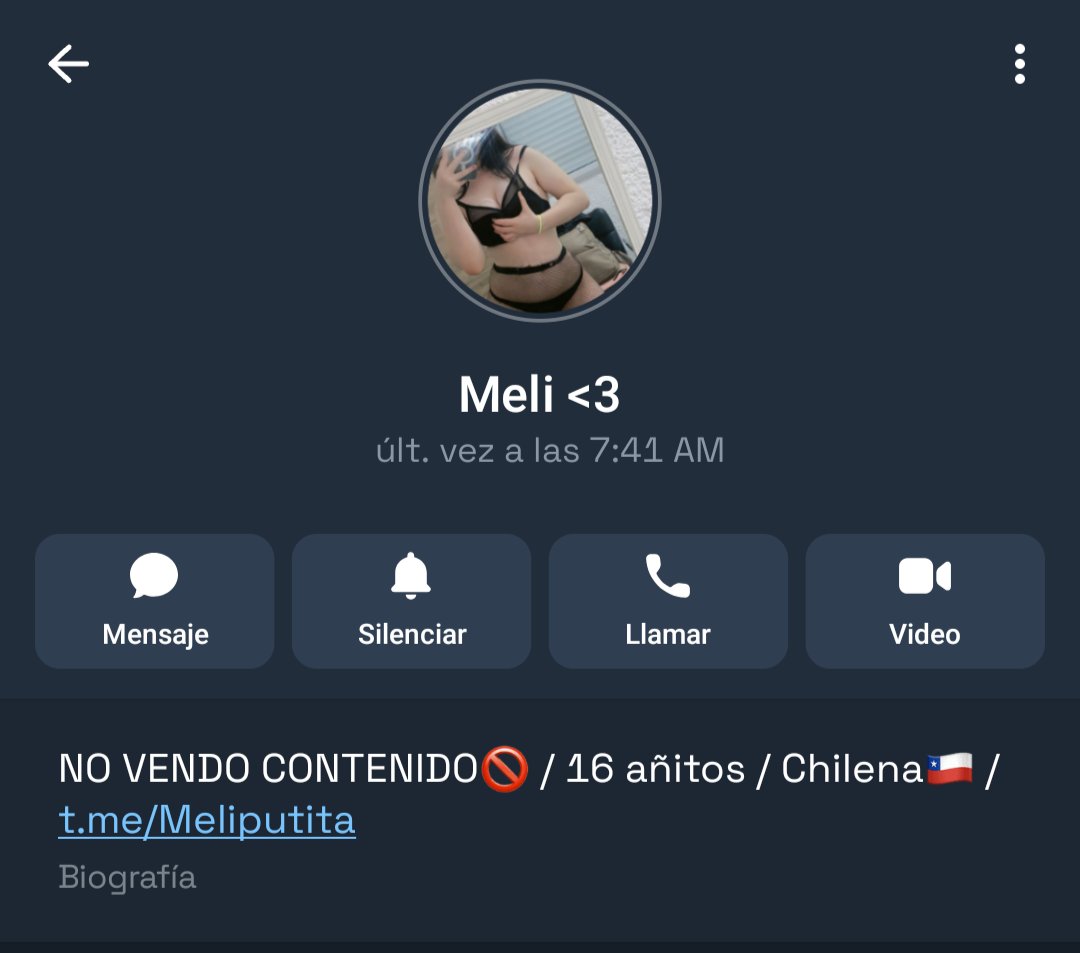 Edmadeidad's tweet photo. Les vengo actualizar:
Por las críticas mel se había retirado pero ya está volviendo, esta es la cuenta de Telegram que usaba y ahora va a volver a "vender contenido" pero está usan el pack de otras chicas, haciendo lo mismo de que ella criticaba, les dejo el grupo. https://t.co/u9Wy6DRJxK