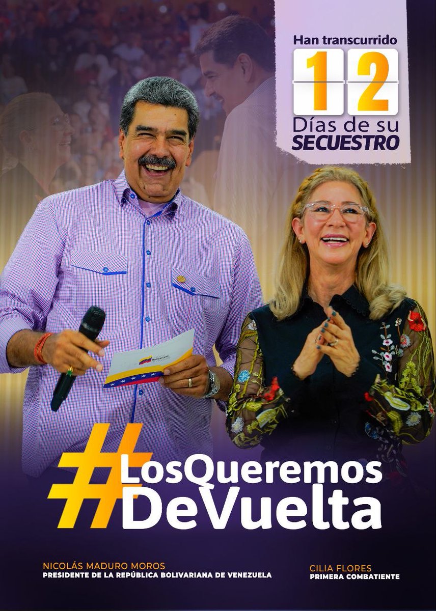 Los queremos de vuelta #FeeMaduro #FreeCilia