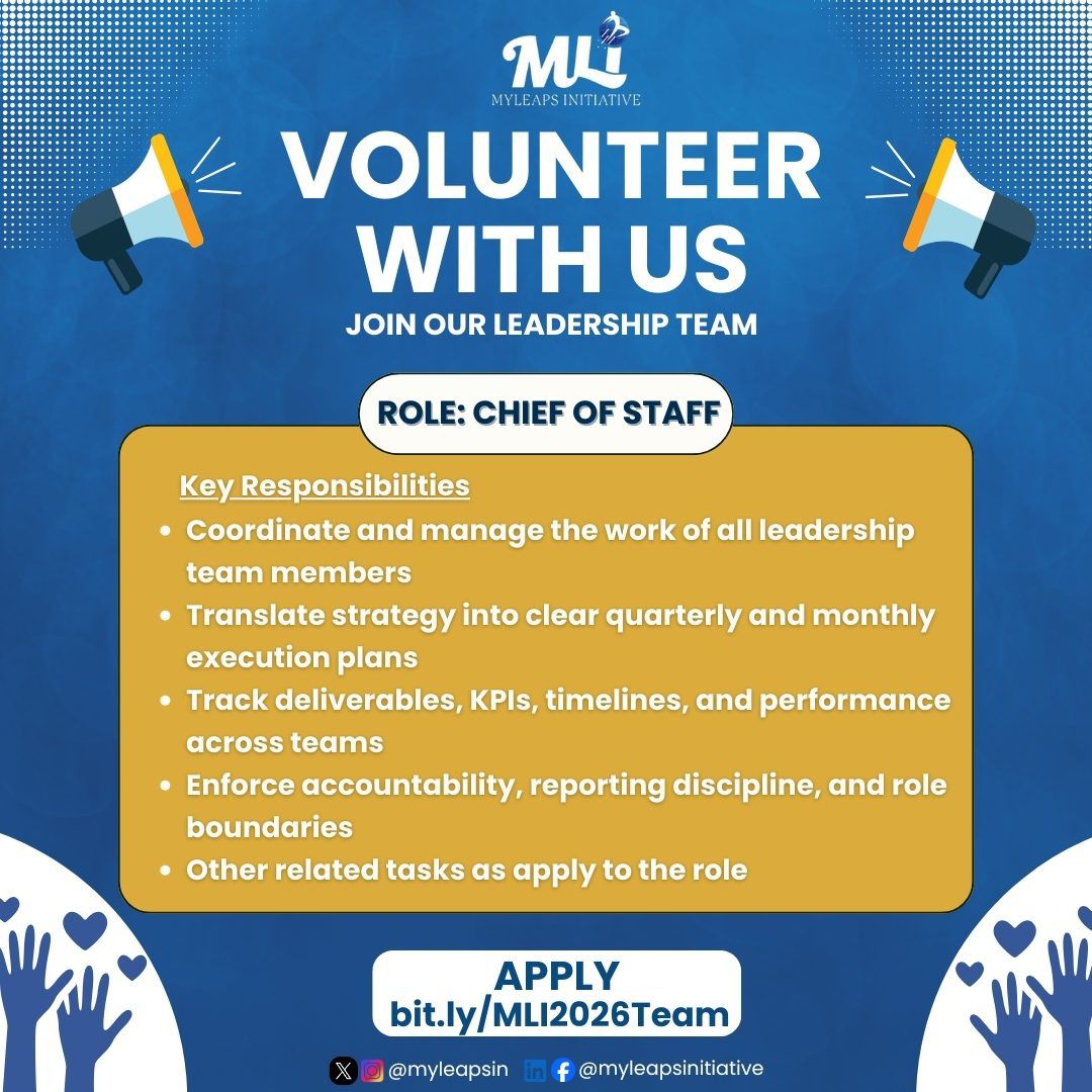 MyLEAPS Initiative tweet media