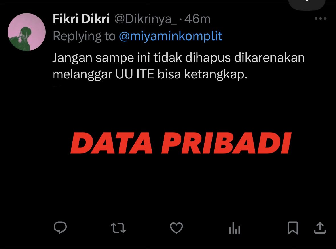 miyaminkomplit's tweet image. menyambut 2026 dengan keamanan data pribadi dan kebebasan berpendapat ALIASSS