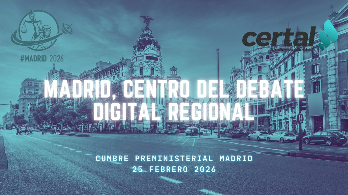 En febrero, Madrid será escenario de un debate clave sobre telecomunicaciones y desarrollo regional.

📡 Infraestructura
🌍 Cooperación
📊 Futuro digital

El diálogo que viene marcará agenda en 2026.