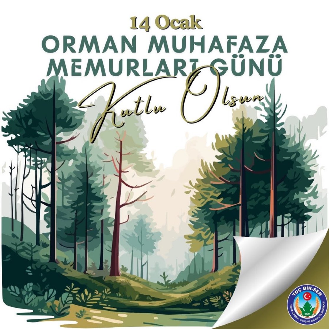 Yeşil Vatan için emek veren, yaz-kış, gece-gündüz demeden alın teri döken Orman Muhafaza Memurlarımızın 14 Ocak #OrmanMuhafazaMemurlarıGünü 'nü kutluyoruz.