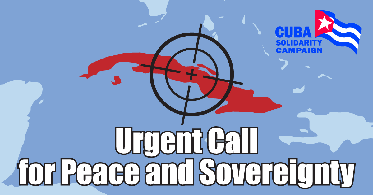 Cuba Solidarity Campaign tweet media