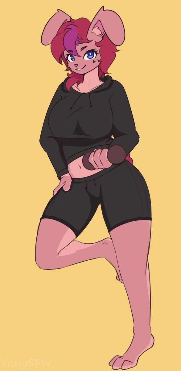 YnnySFW's tweet photo. Meet Caroline! This bunny may be a hothead, yet she's sure tender to her loved ones!
Character design cmm for LPVivian on YT/Twitch https://t.co/tEUyxucBEB