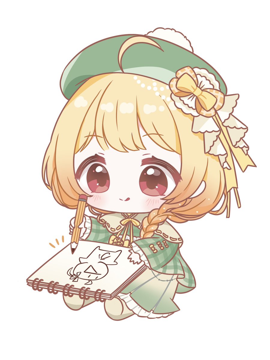 cham_illust's tweet image. #Artnose

✍️💛💚🗒️