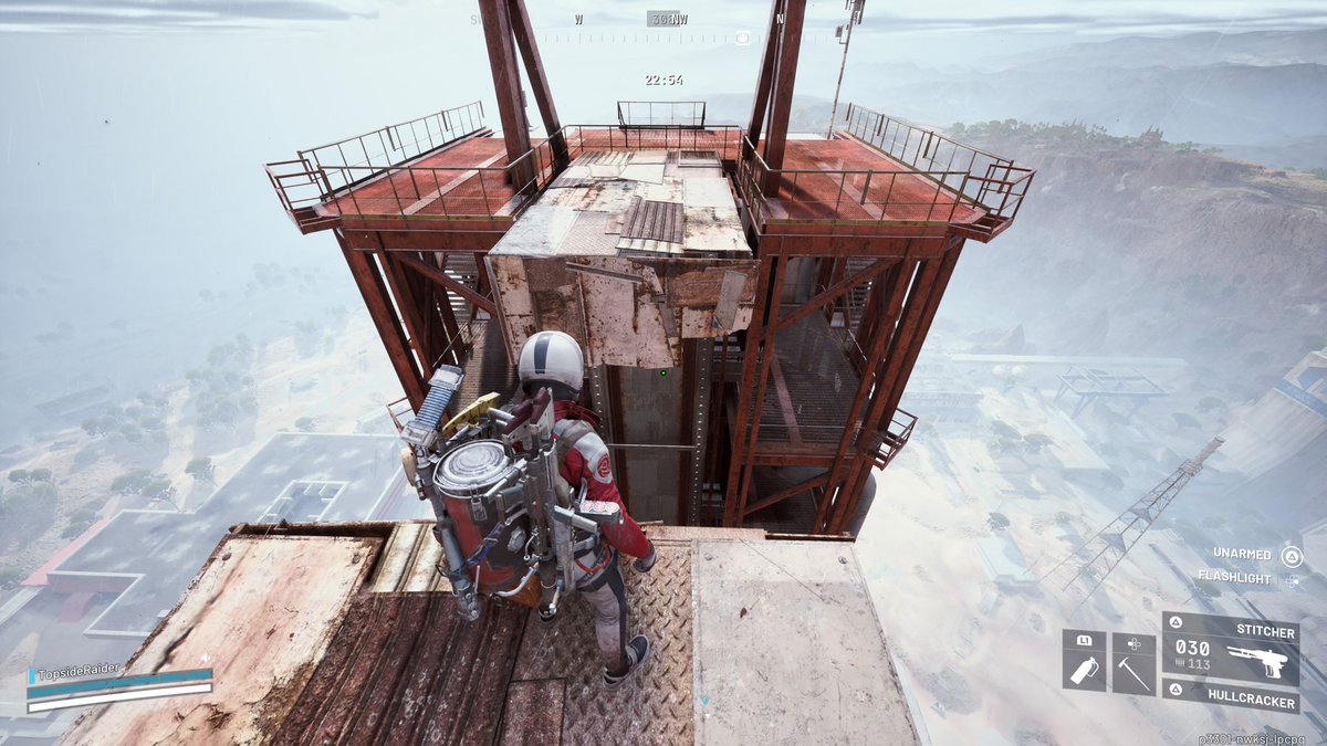 TopsideRaider's tweet image. Am I the only one only who gets scared on this jump? 🤣 

#ArcRaiders