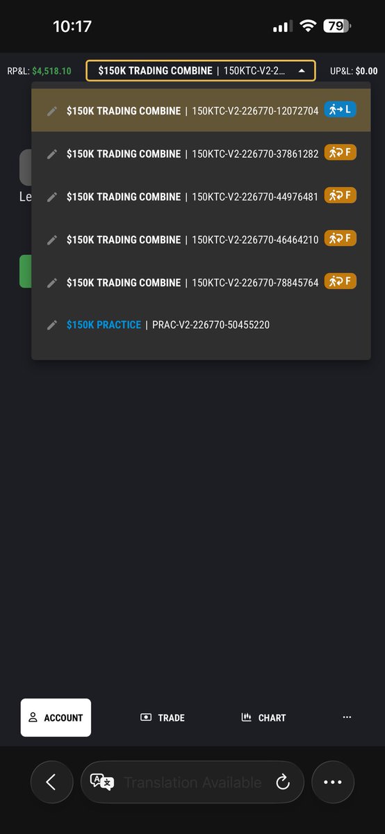 profvis's tweet image. Down to my last $1,000 and I have these 5 accounts is either I do the biggest comeback in history or just fall back again